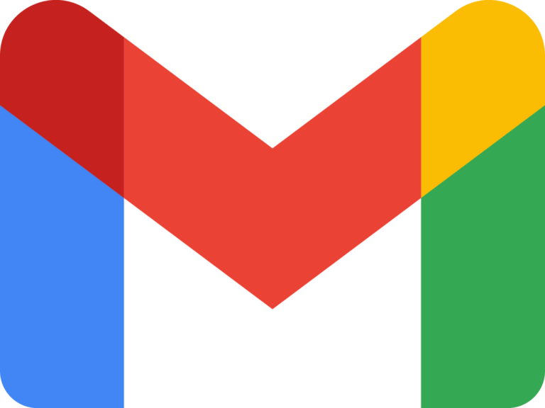 google mail icon with multicolored capital M