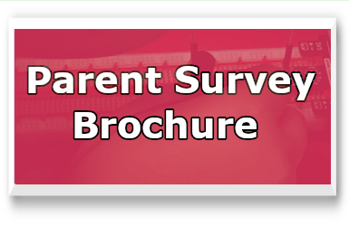  Red box with text Parent Survey Brochure click to view